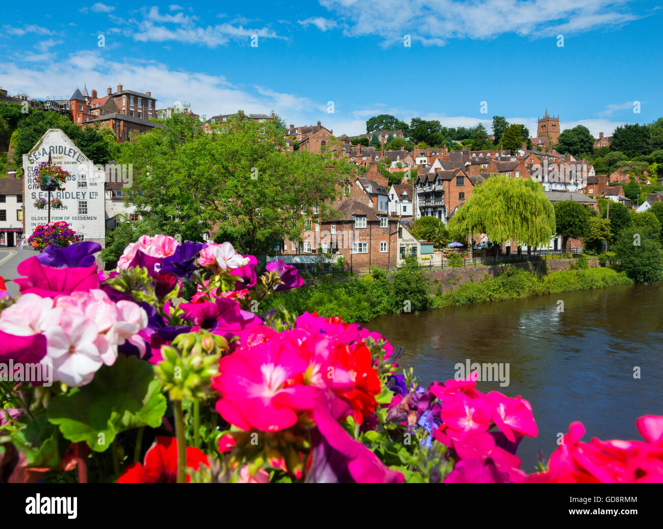 Bridgnorth is a town in shropshire hires stock photography and images