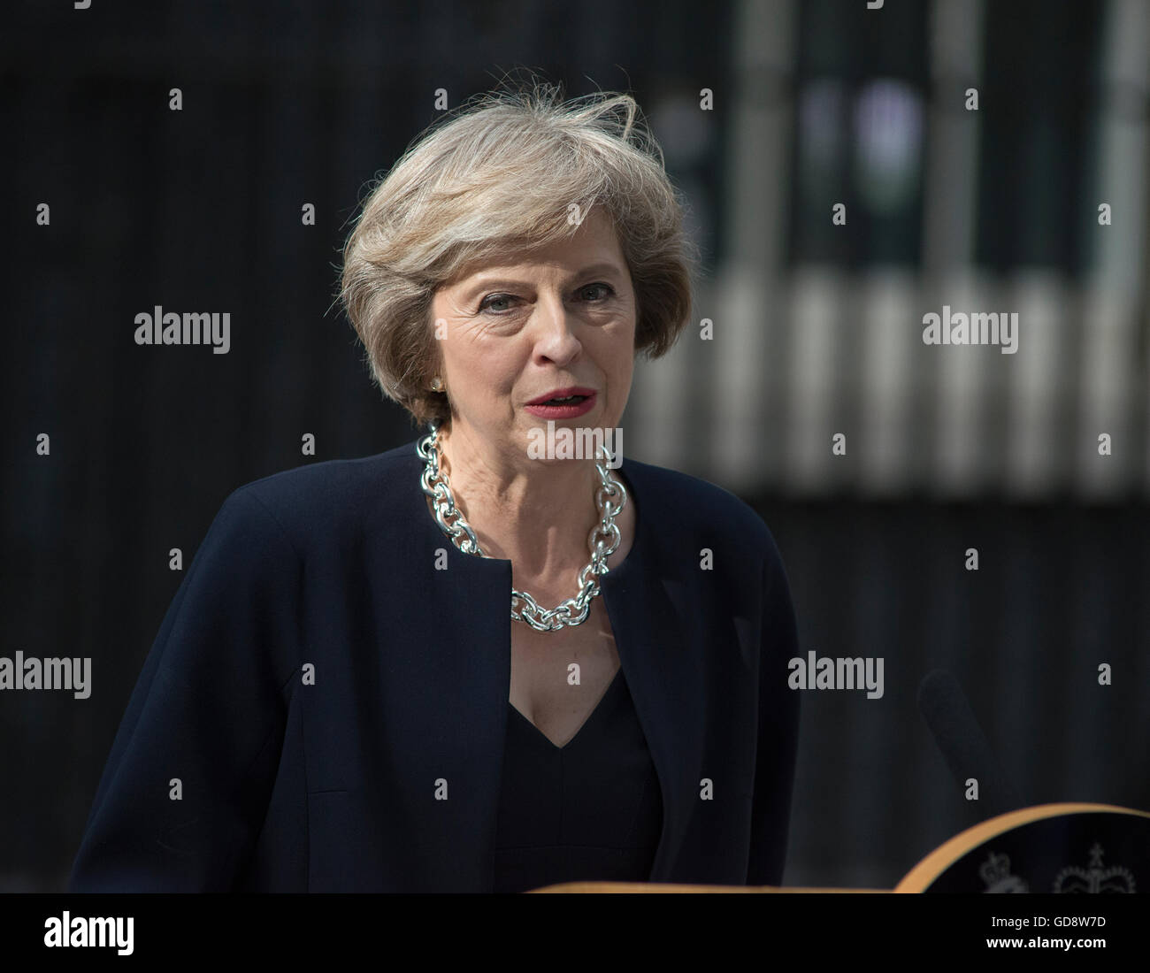 Theresa may speech 2016 hi-res stock photography and images - Alamy