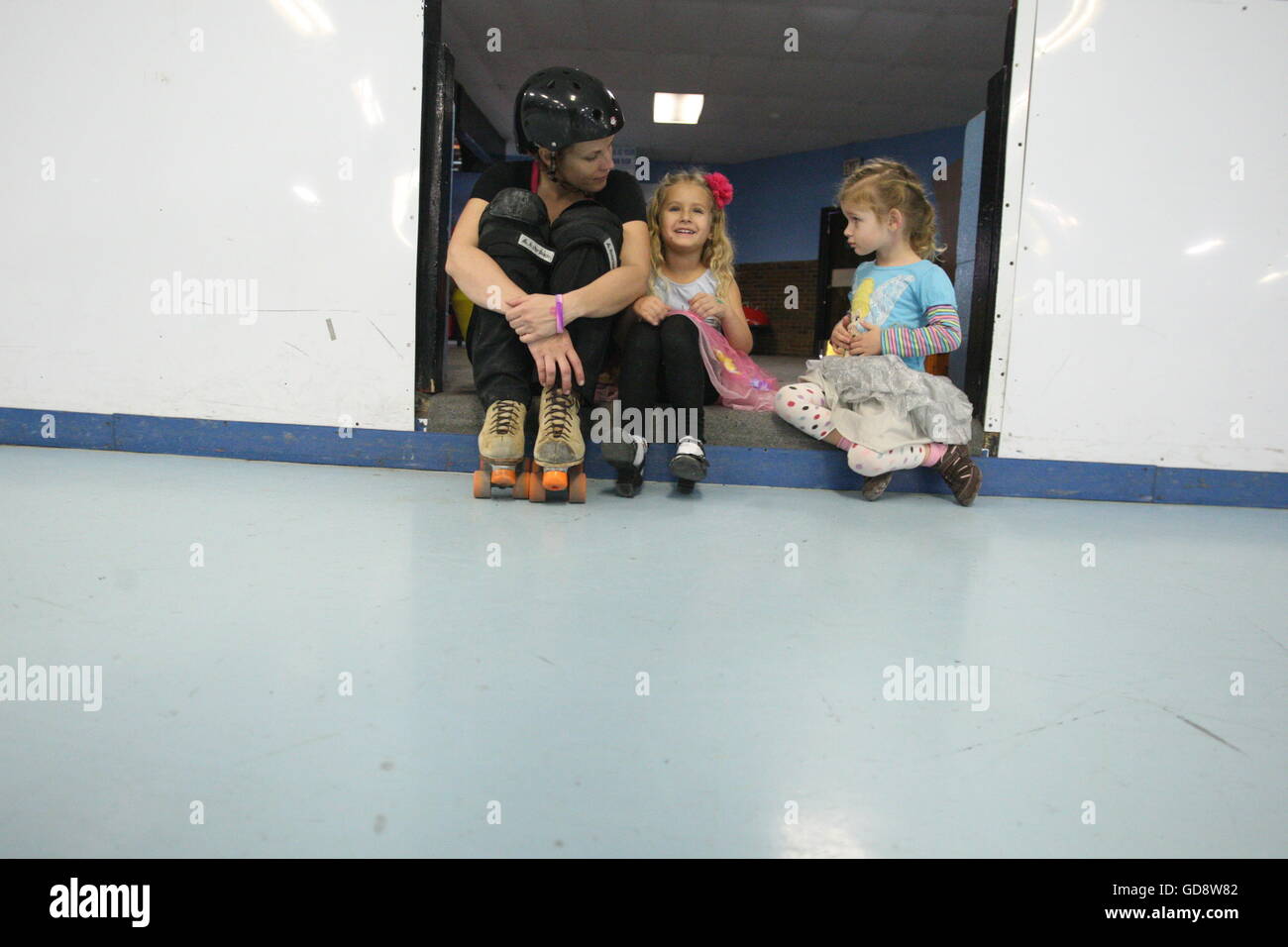 Skateway rink hires stock photography and images Alamy