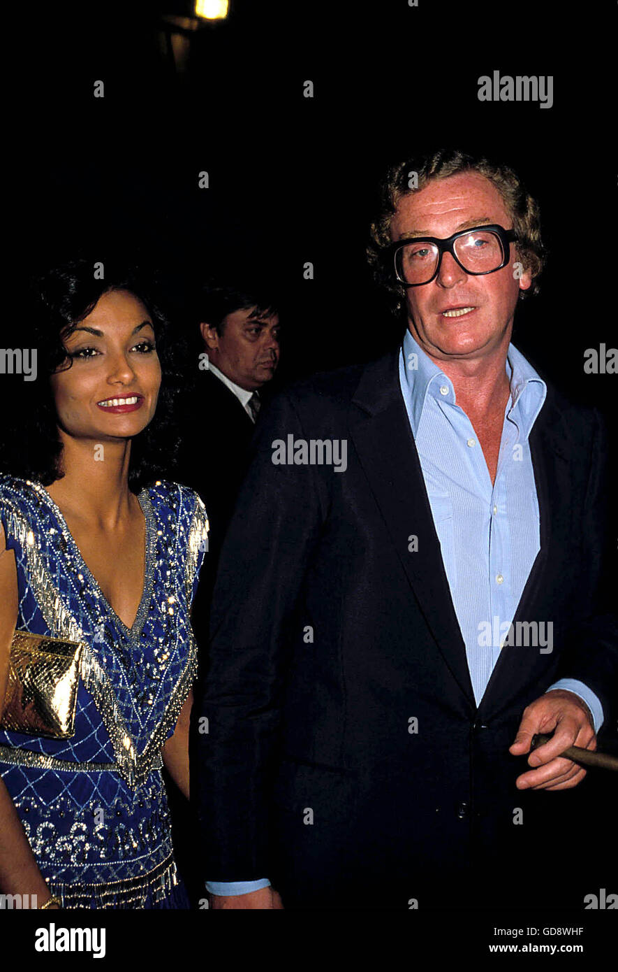 Michael caine and his wife shakira hi-res stock photography and images ...