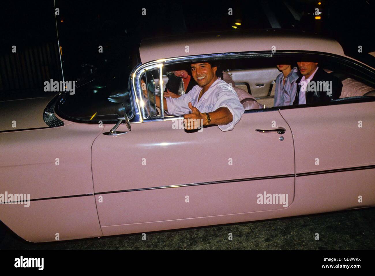 Erik Estrada With Wife Geggy Rowe 1986. 14th Aug, 2008. - © Roger Karnbad/ZUMA Wire/Alamy Live News Stock Photo
