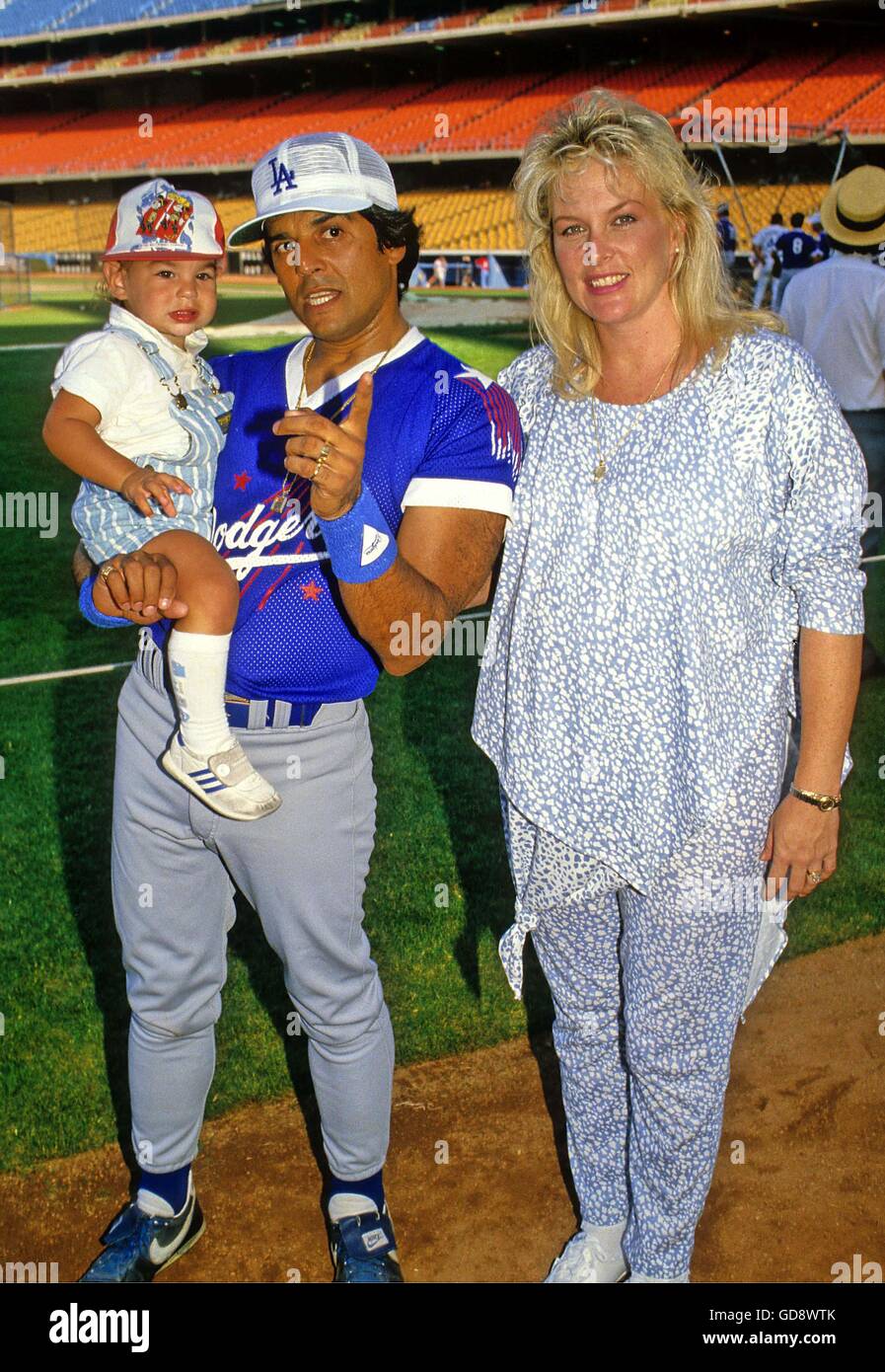 Erik Estrada, Peggy Rowe With Their Son Anthony Estrada. 14th Aug, 2008. ROGER KARNBAD- - 1987.ERIKESTRADARETRO © Roger Karnbad/ZUMA Wire/Alamy Live News Stock Photo