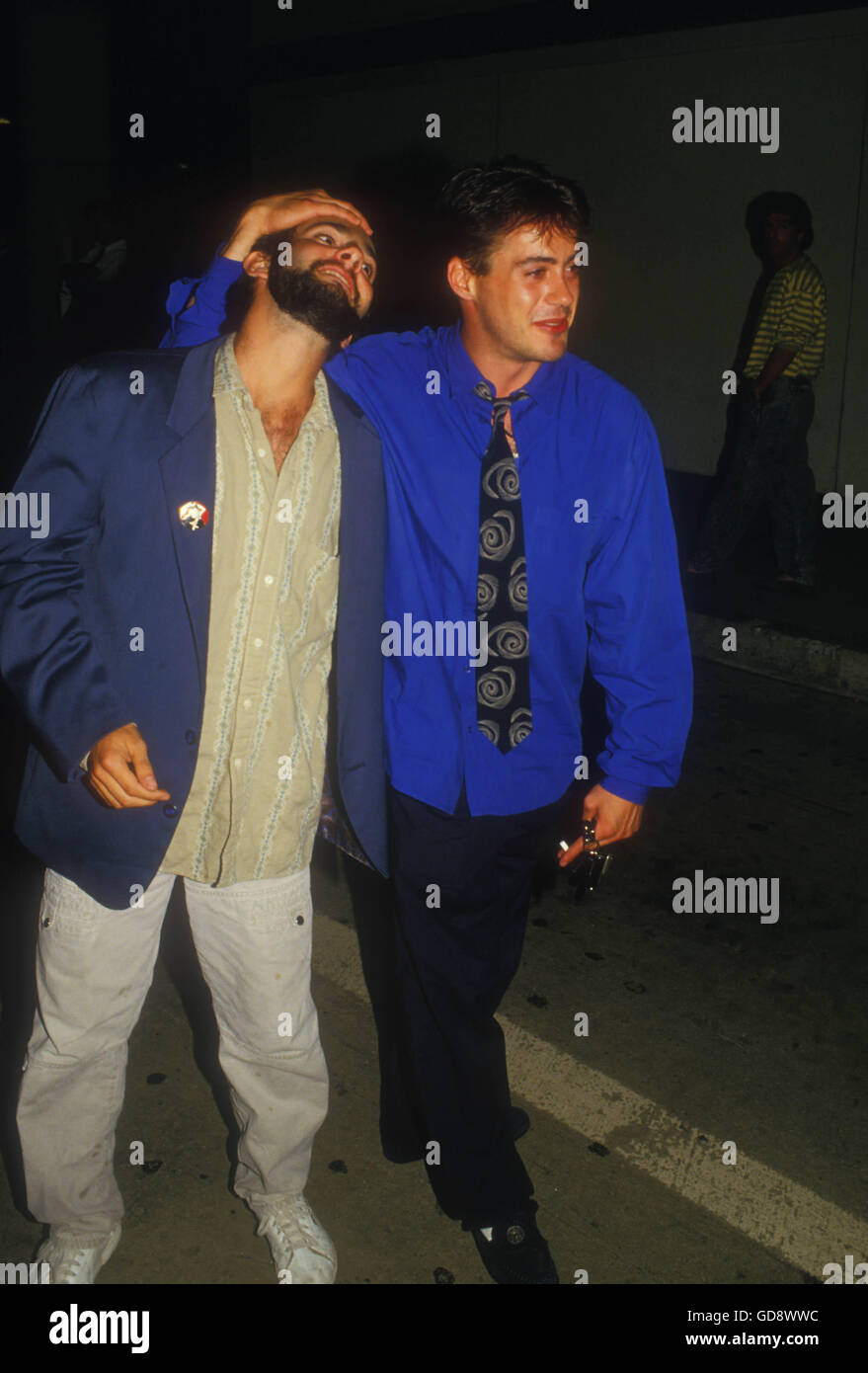 Robert Downey Jr. With Friend 1987. 14th July, 2008. - © Roger Karnbad ...