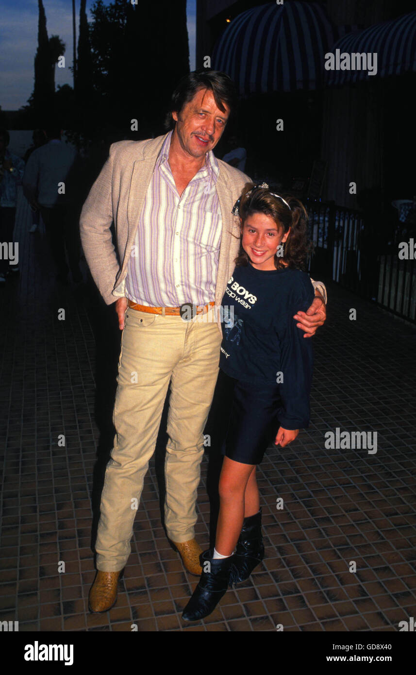 Soleil Moon Frye With Her Father Virgil Frye 1988. 1st Feb, 2008