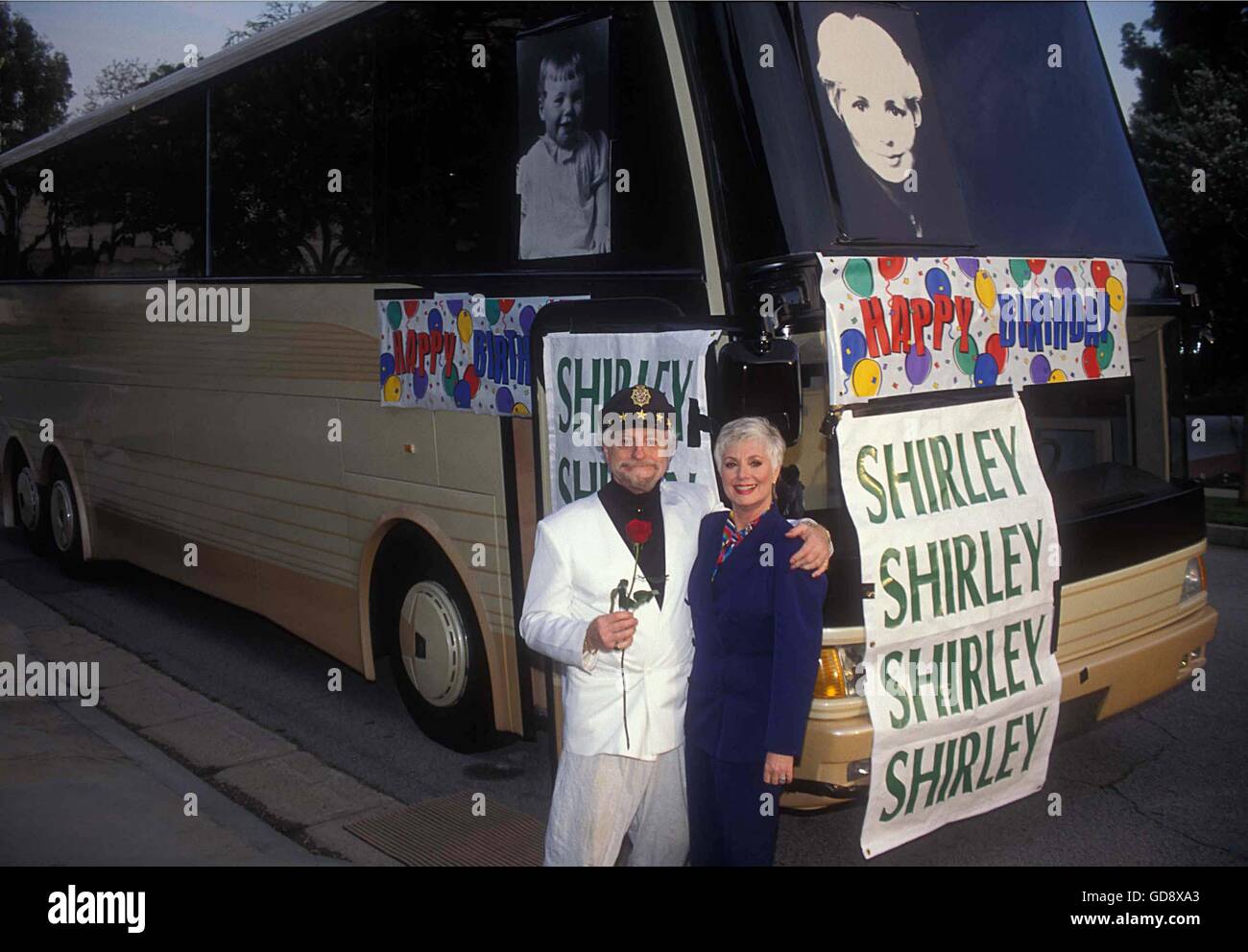 July 11, 2006 SHIRLEY JONES WITH MARTY INGELS AT THEIR HOME, BEVERLY