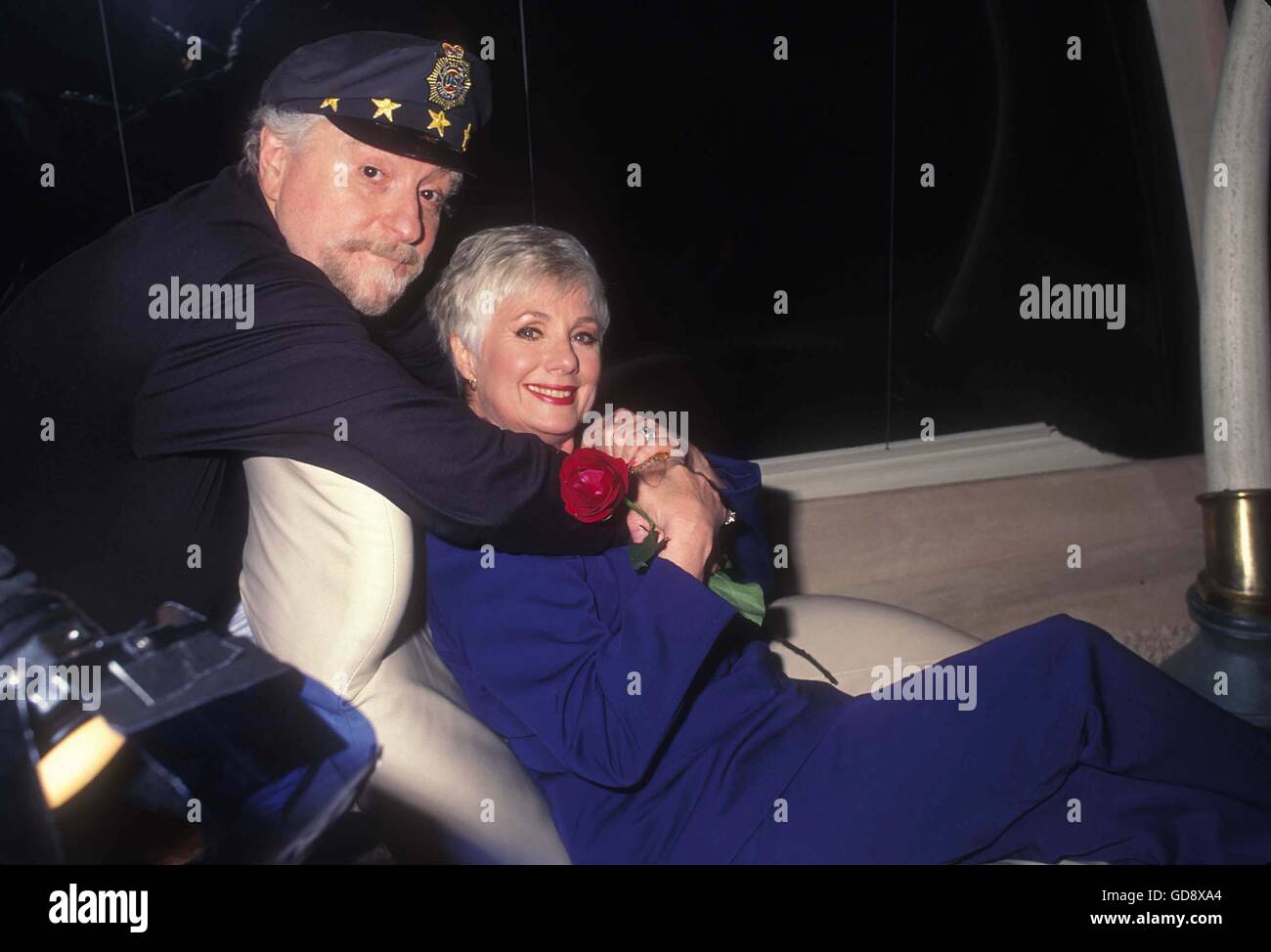 July 11, 2006 SHIRLEY JONES WITH MARTY INGELS AT THEIR HOME, BEVERLY
