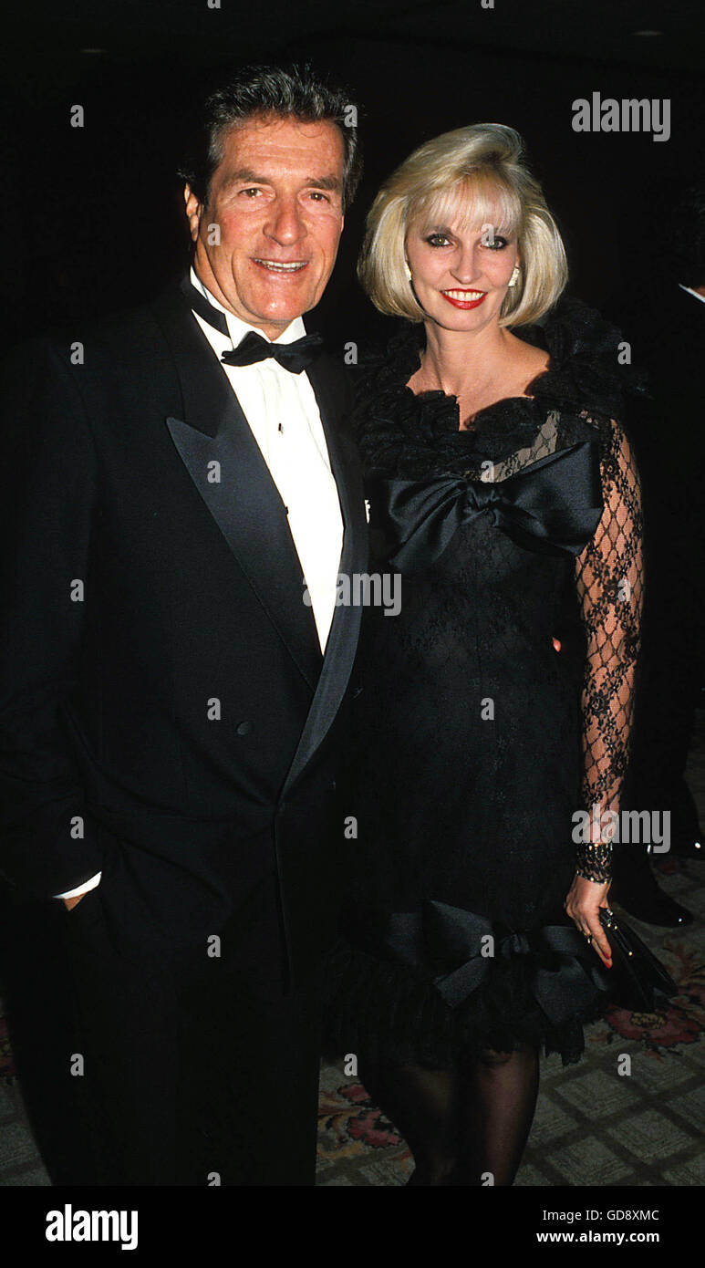 July 21, 2005 - 12-1988.HUGH O'BRIAN AND GLORIA BLACKBURN. - 1988 © Roger Karnbad/ZUMA Wire/Alamy Live News Stock Photo
