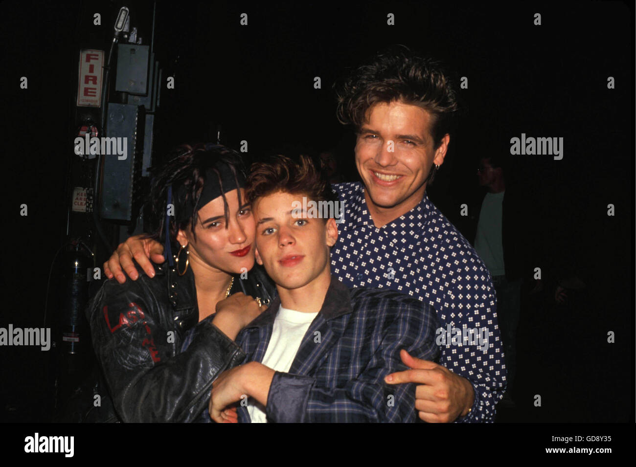 Corey Haim With Martika And Michael Damian 1989. 17th Aug, 2007. - © Roger Karnbad/ZUMA Wire/Alamy Live News Stock Photo