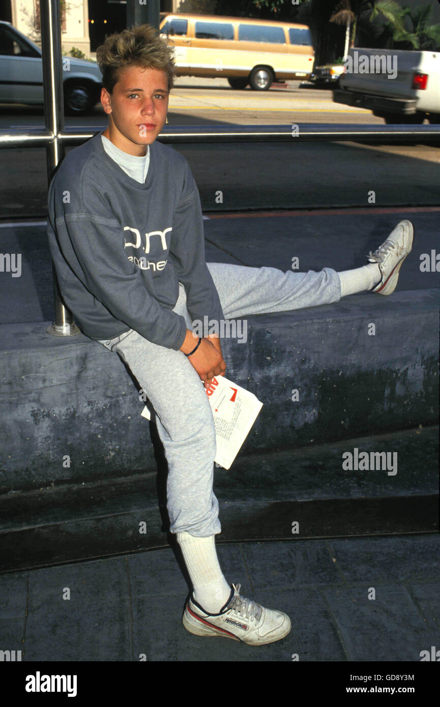 Corey Haim 1987. 17th Aug, 2007. © Roger Karnbad/ZUMA Wire/Alamy Live