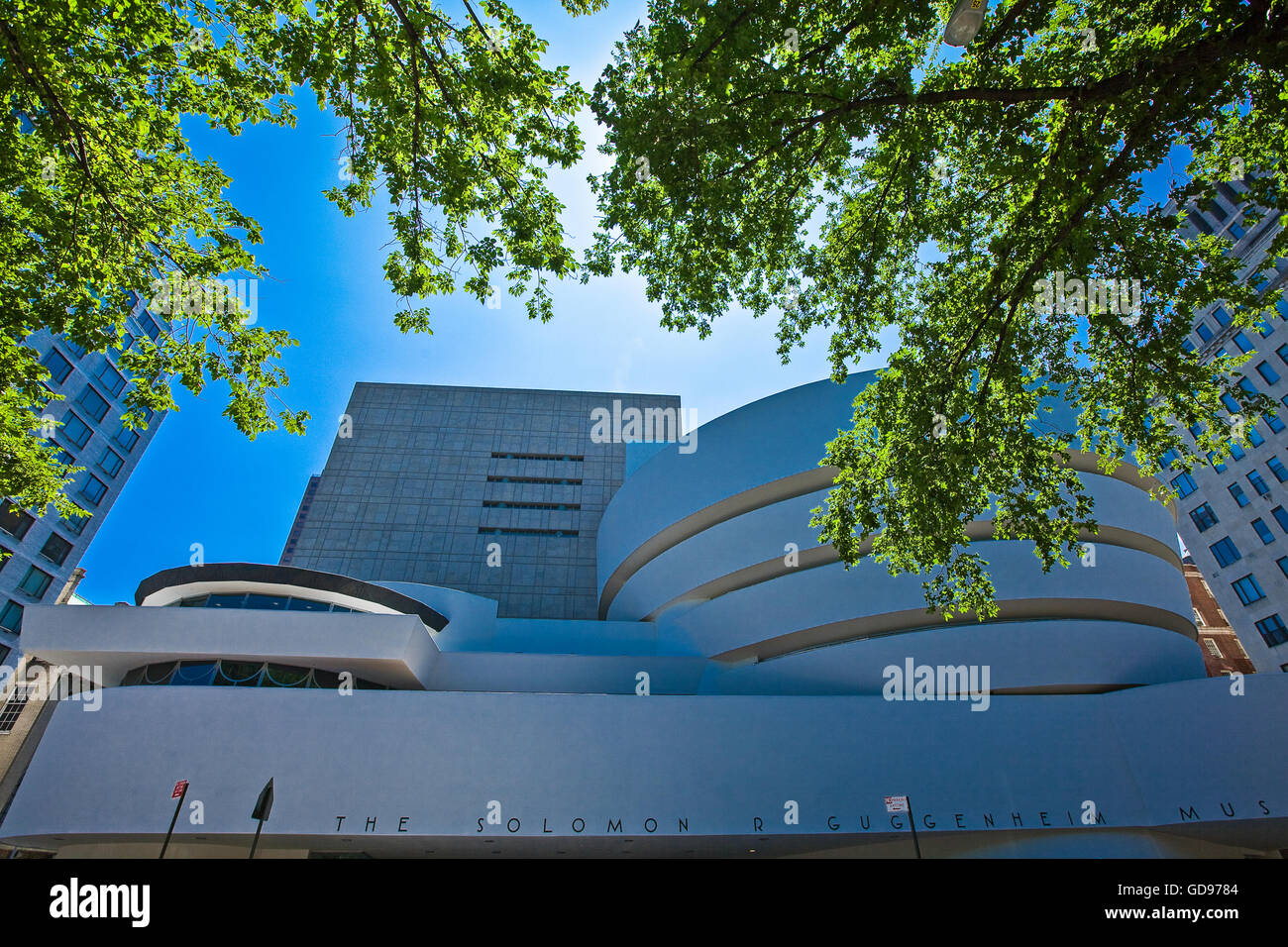 U.S.A., New York,Manhattan,the Guggenheim museum Stock Photo