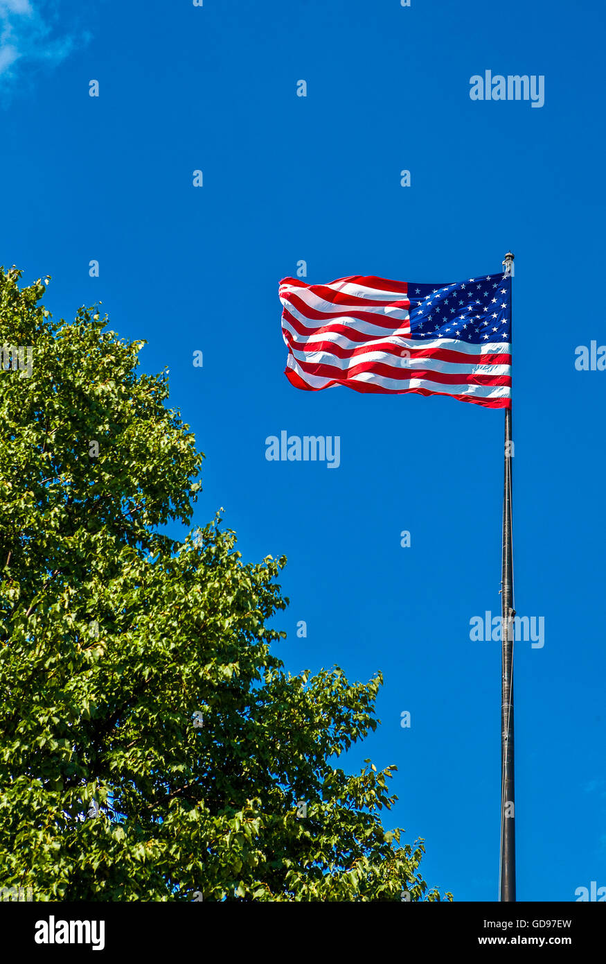U.S.A., New York,Liberty Island Stock Photo