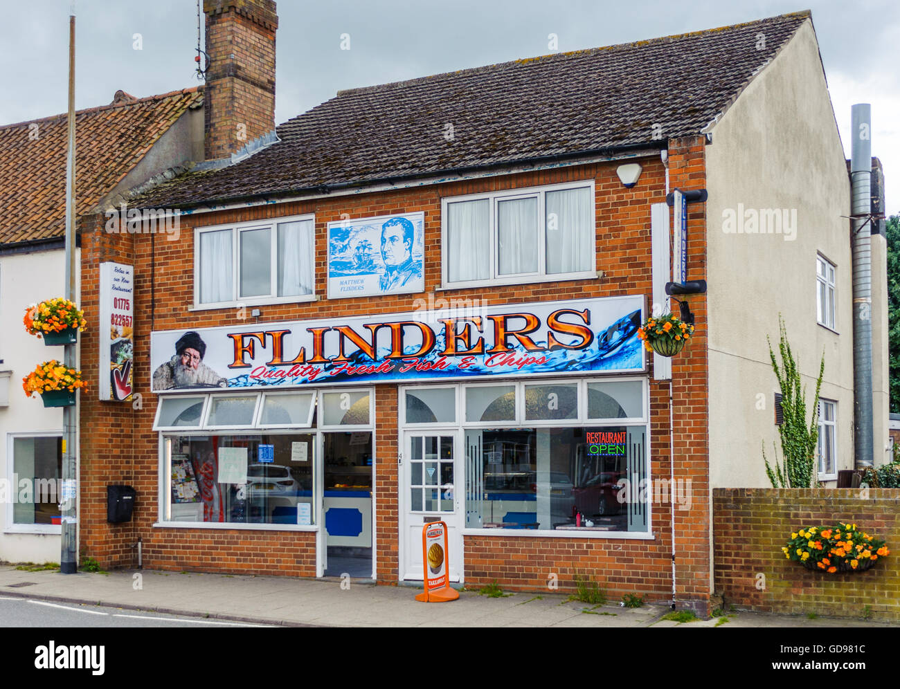 Market Place, Donington, Lincolnshire, England In the town that is