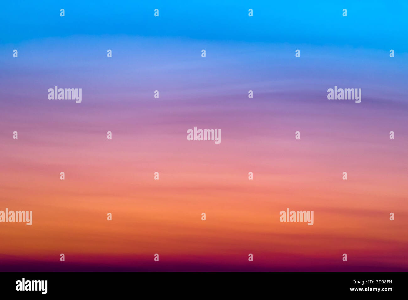 Beautiful sky at sunset background Stock Photo - Alamy