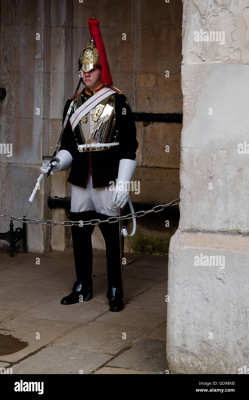 Figurine King & Country CE102 Blues And Royals Trumpeter - 54mm Plomb Peint Neuf