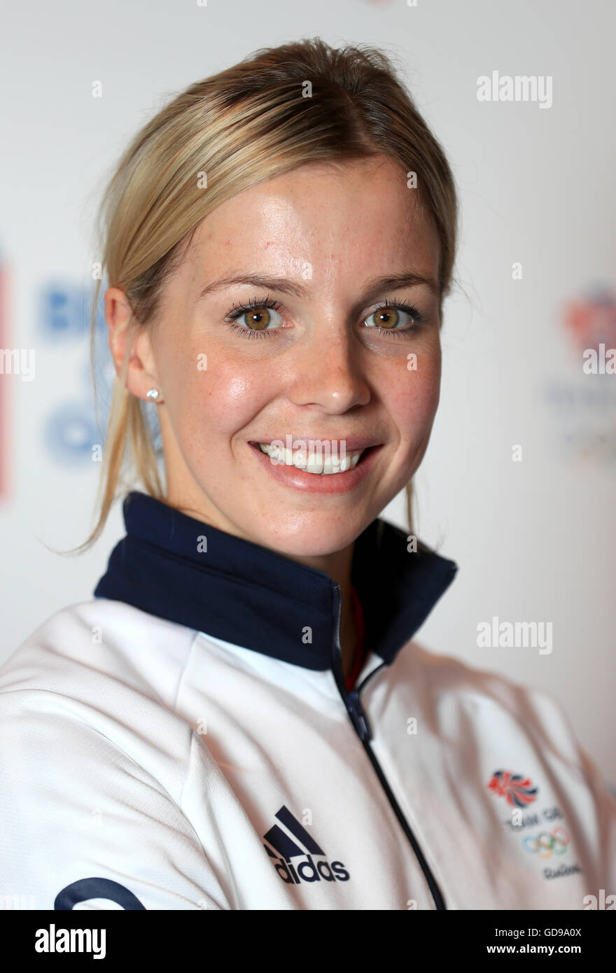 Cyclist rebecca james during team hi-res stock photography and images