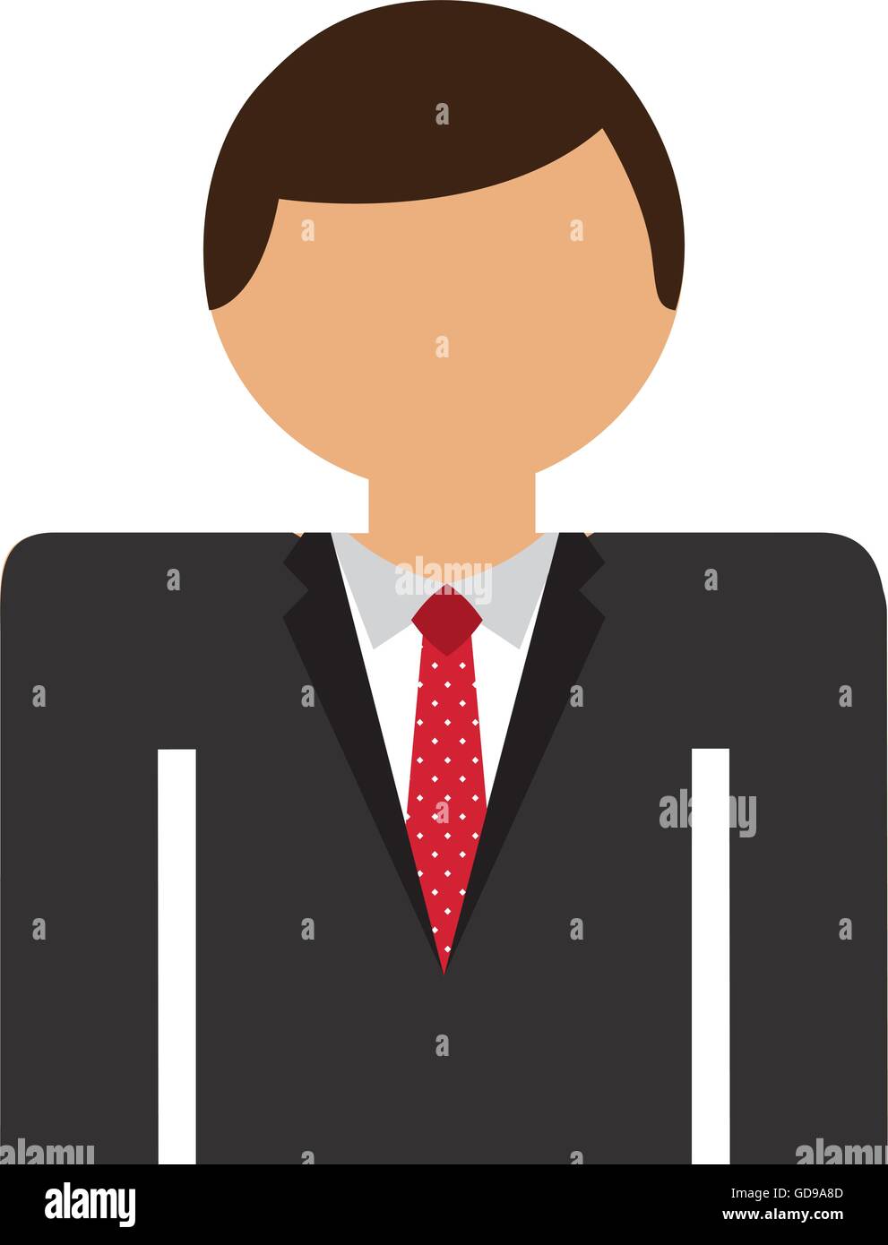 businessman standing isolated icon design Stock Vector Image & Art - Alamy