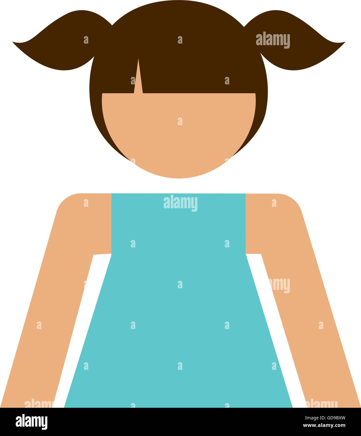 student girl avatar isolated icon design Stock Vector Image & Art - Alamy