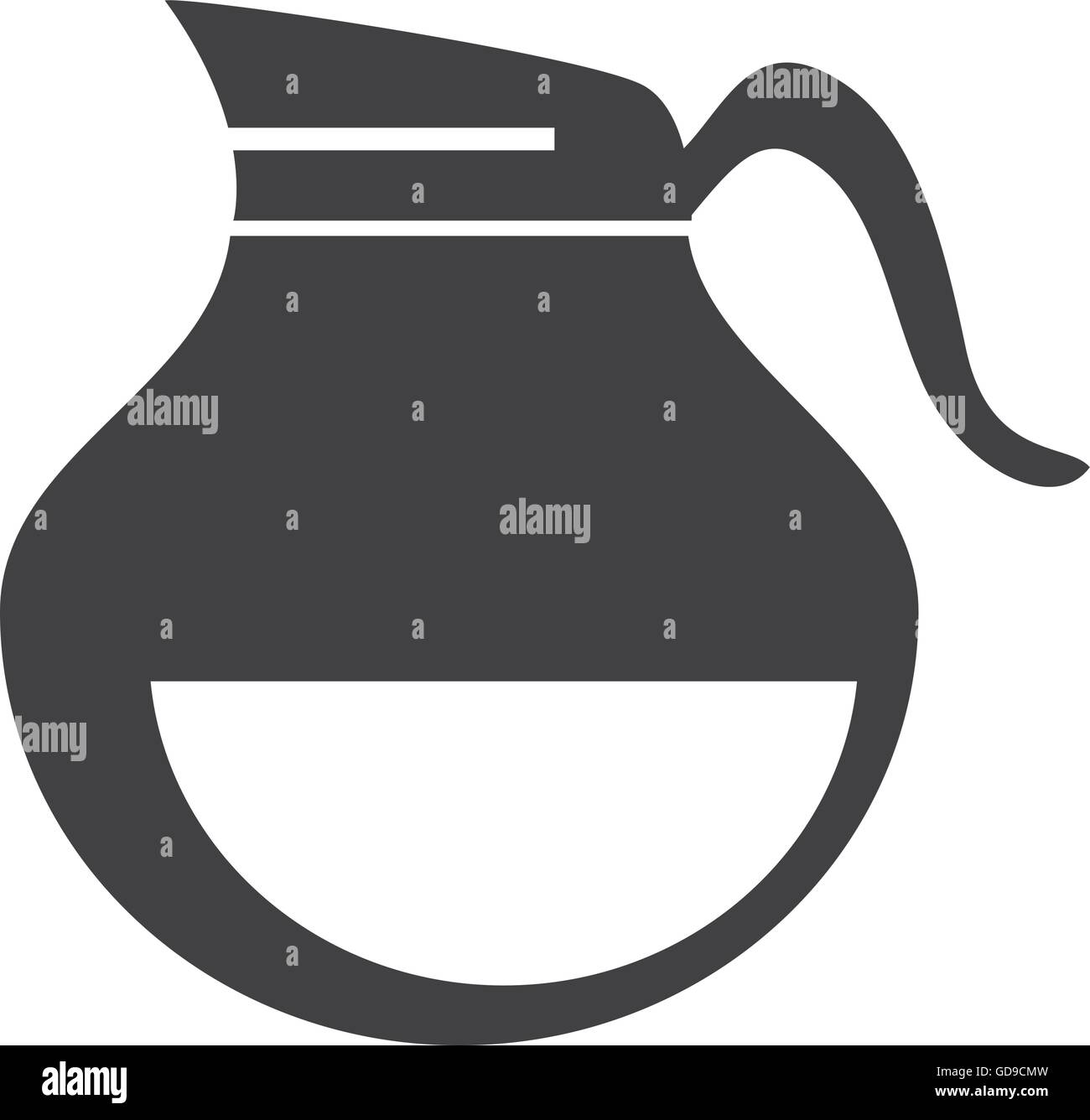 Jug for drinks isolated flat icon Stock Vector Image & Art - Alamy