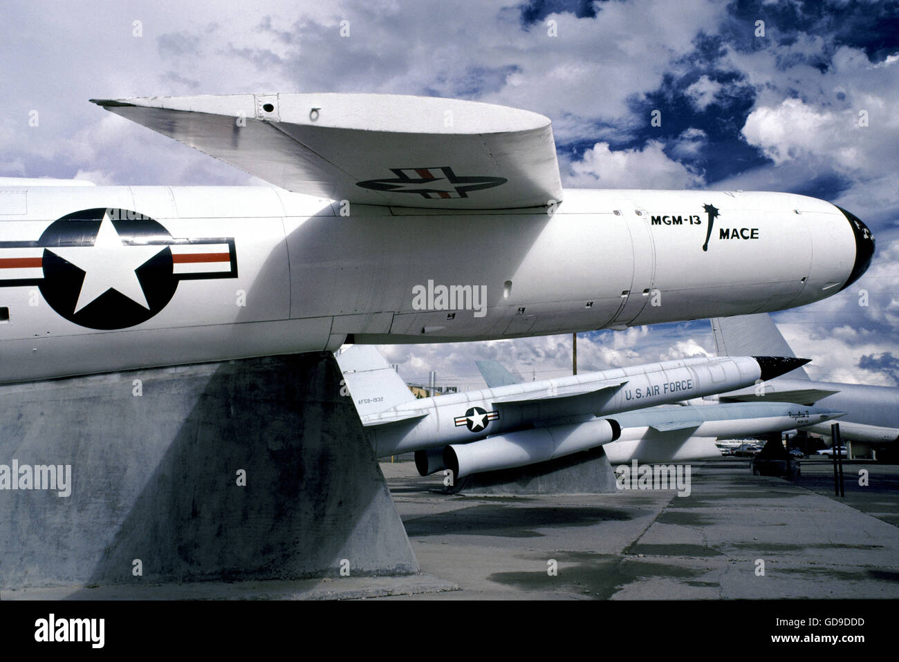 The Mace missile is a streamlined, more advanced version of the Matador