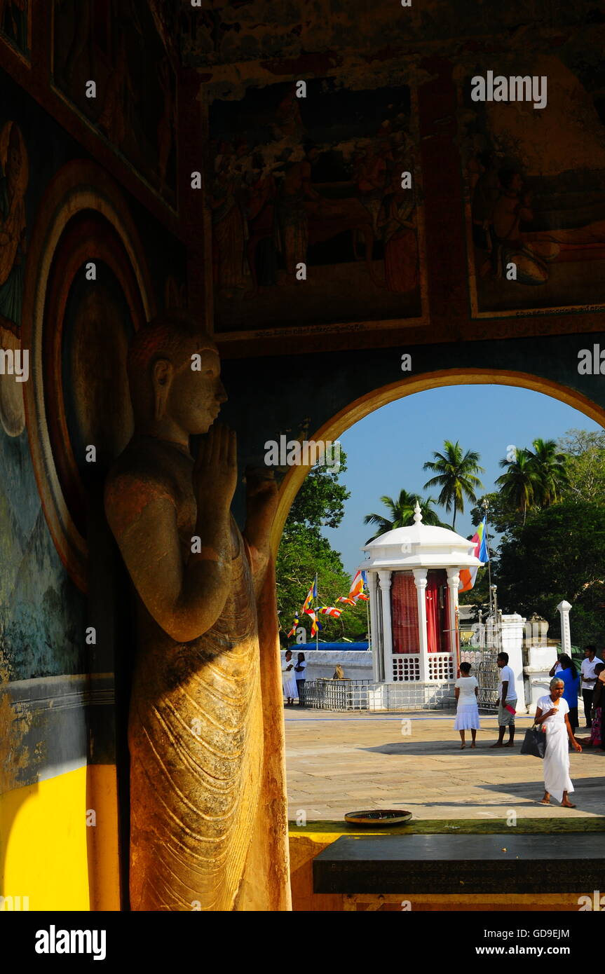 Anuradhapura,  Sri Lanka, Buddhism, Asia Stock Photo