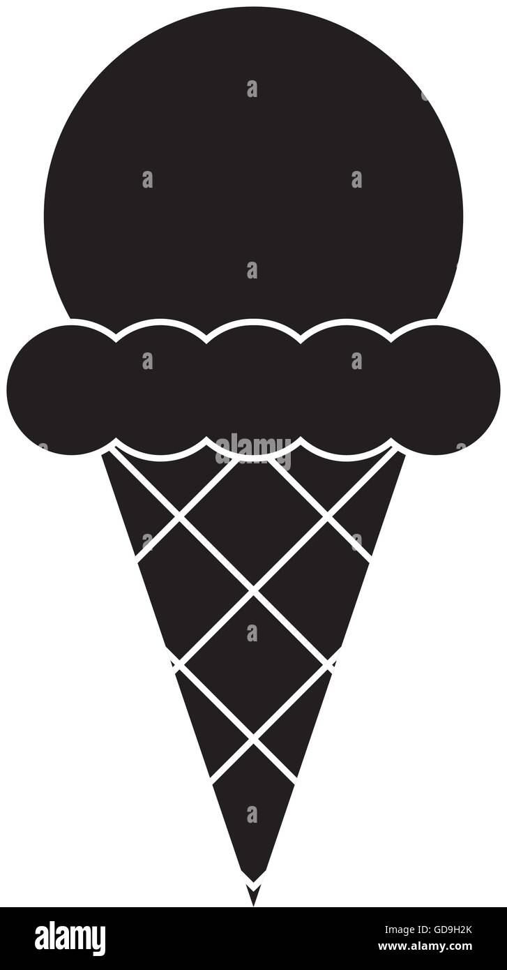 ice cream cone icon Stock Vector Image & Art - Alamy