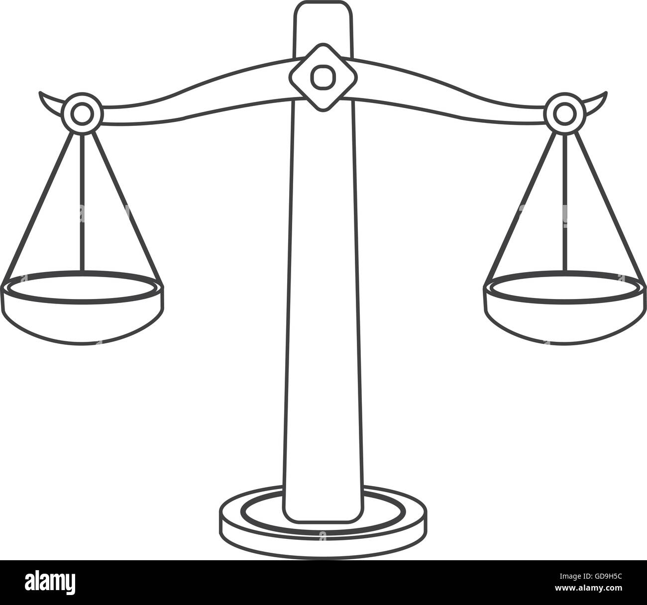 empty scale icon Stock Vector Image & Art - Alamy