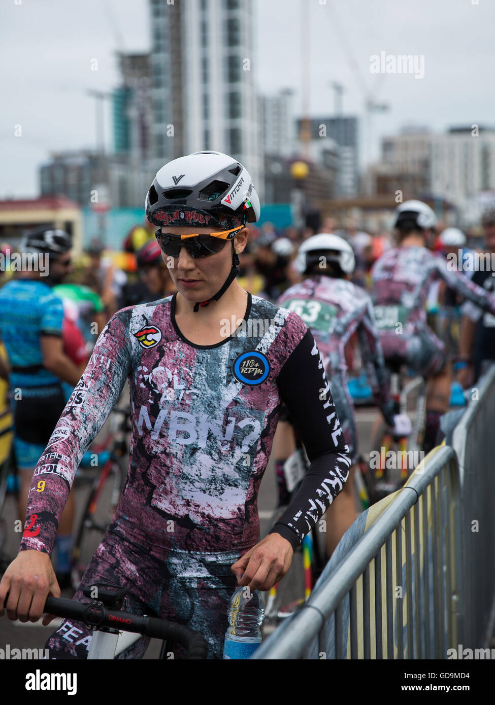 Red Hook Crit London 2016 Cycling Criterium Fixed Gear Bike Single