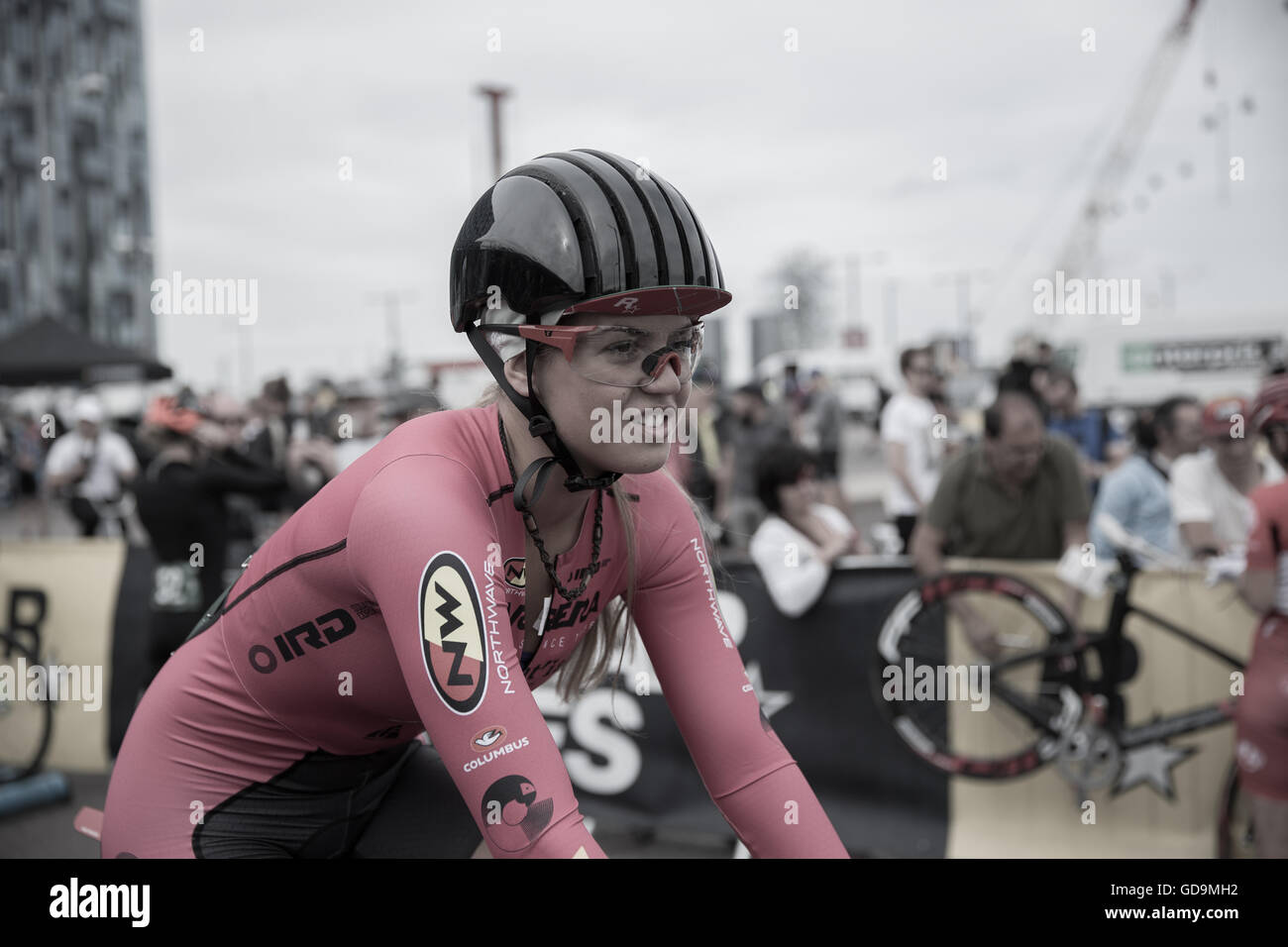 Barcelona cycling cycle cycles tour hires stock photography and images