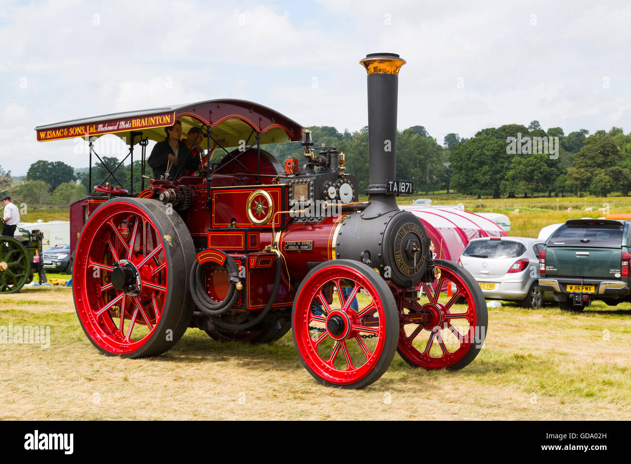 Burrell Excelsior General purpose traction engine Stock Photo