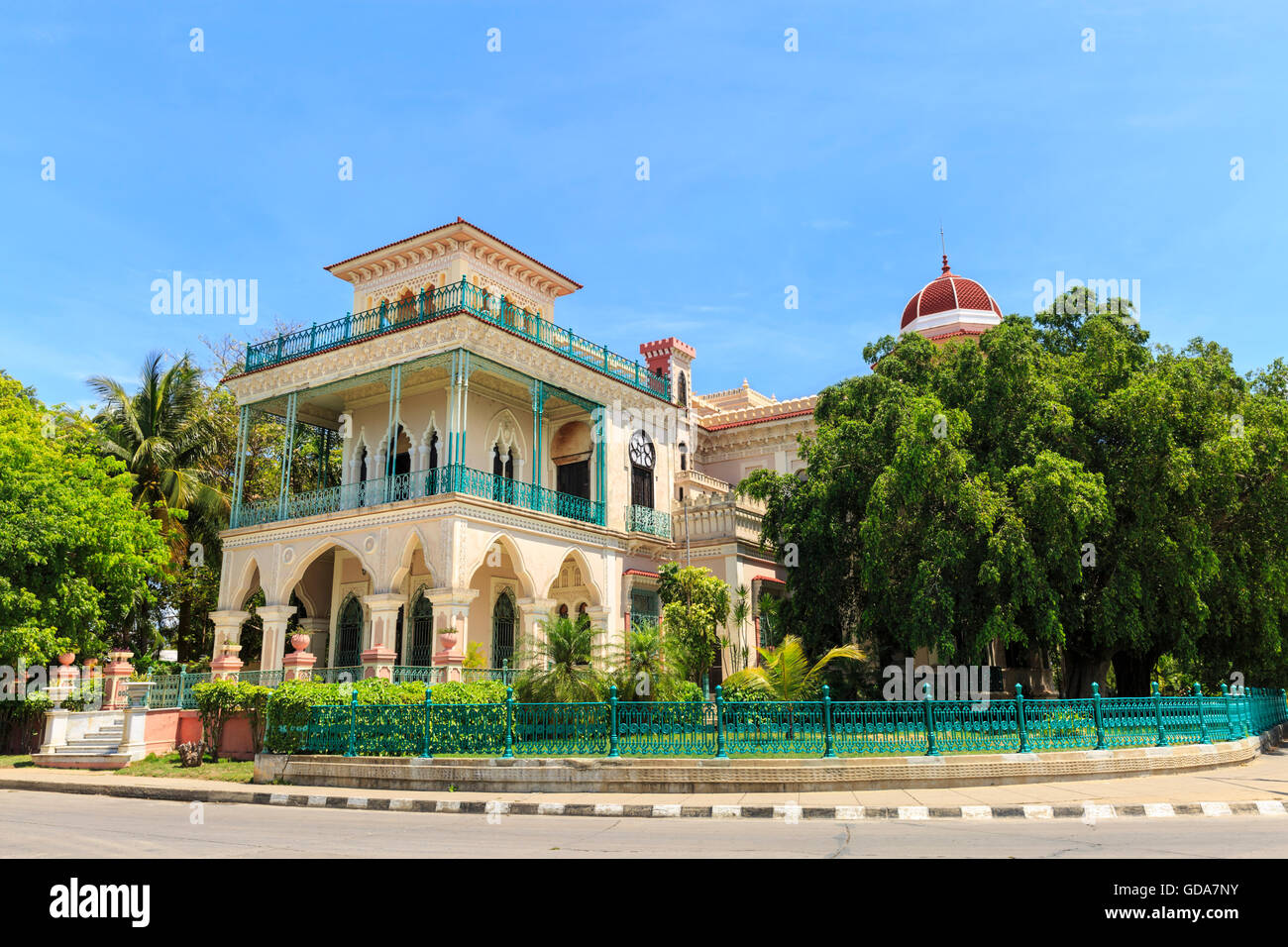 Palacio de Valle, Cienfuegos, Cuba Stock Photo
