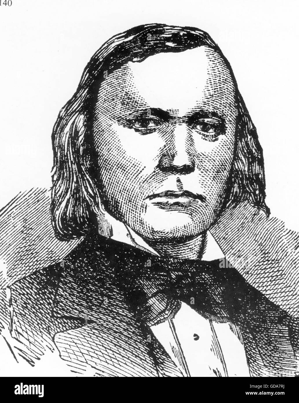 KIT CARSON (1809-1868) American frontiersman about 1860 Stock Photo