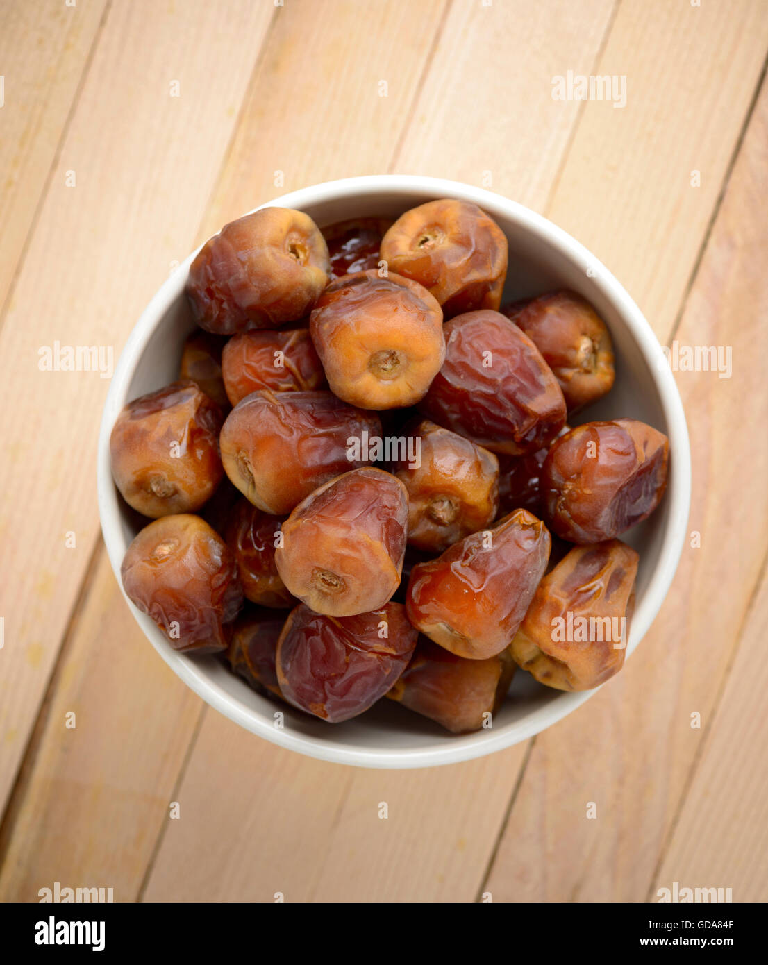 Ramadan Fasting Dates with Crescent over Wooden Table Stock Photo Alamy