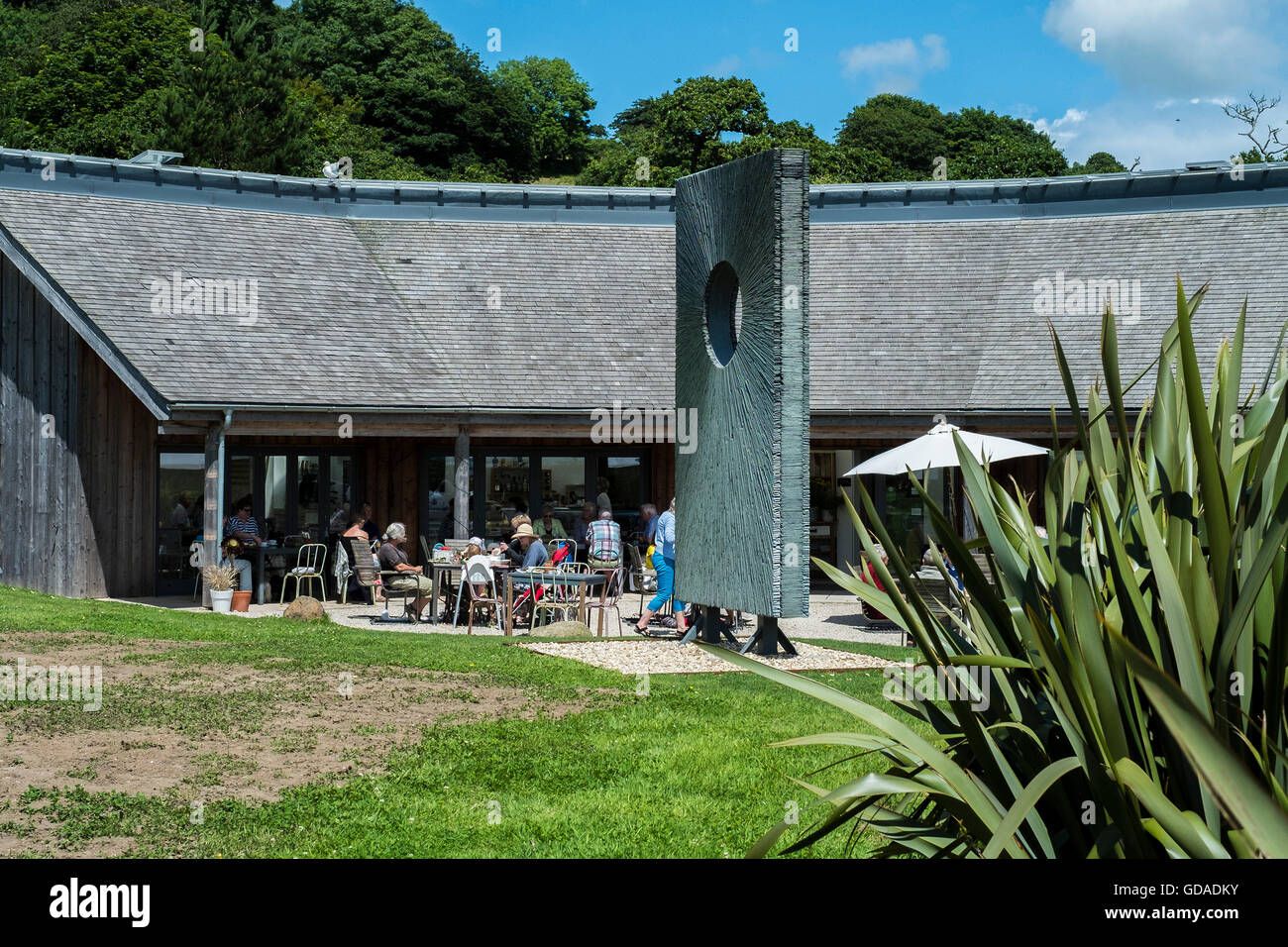 Vacation the reception cafe at tremenheere sculpture gardens in cor hi