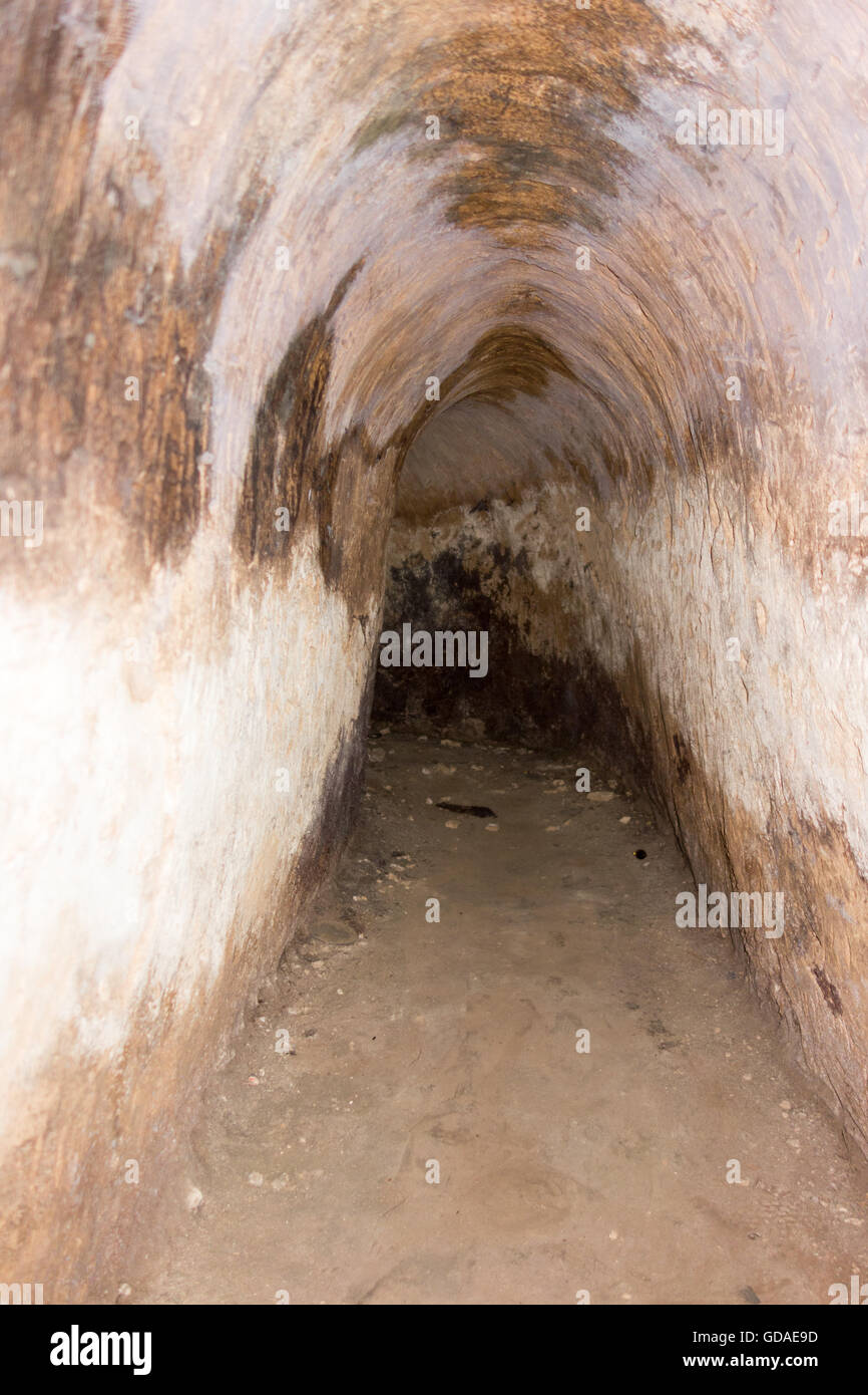 Vietnam, Ho Chi Minh City, Tunnel System Stock Photo Alamy