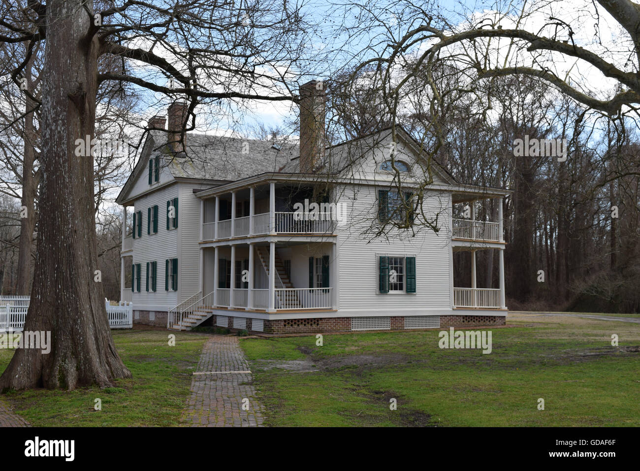 The Owners Home at Somerset Place Plantation located in North Carolina