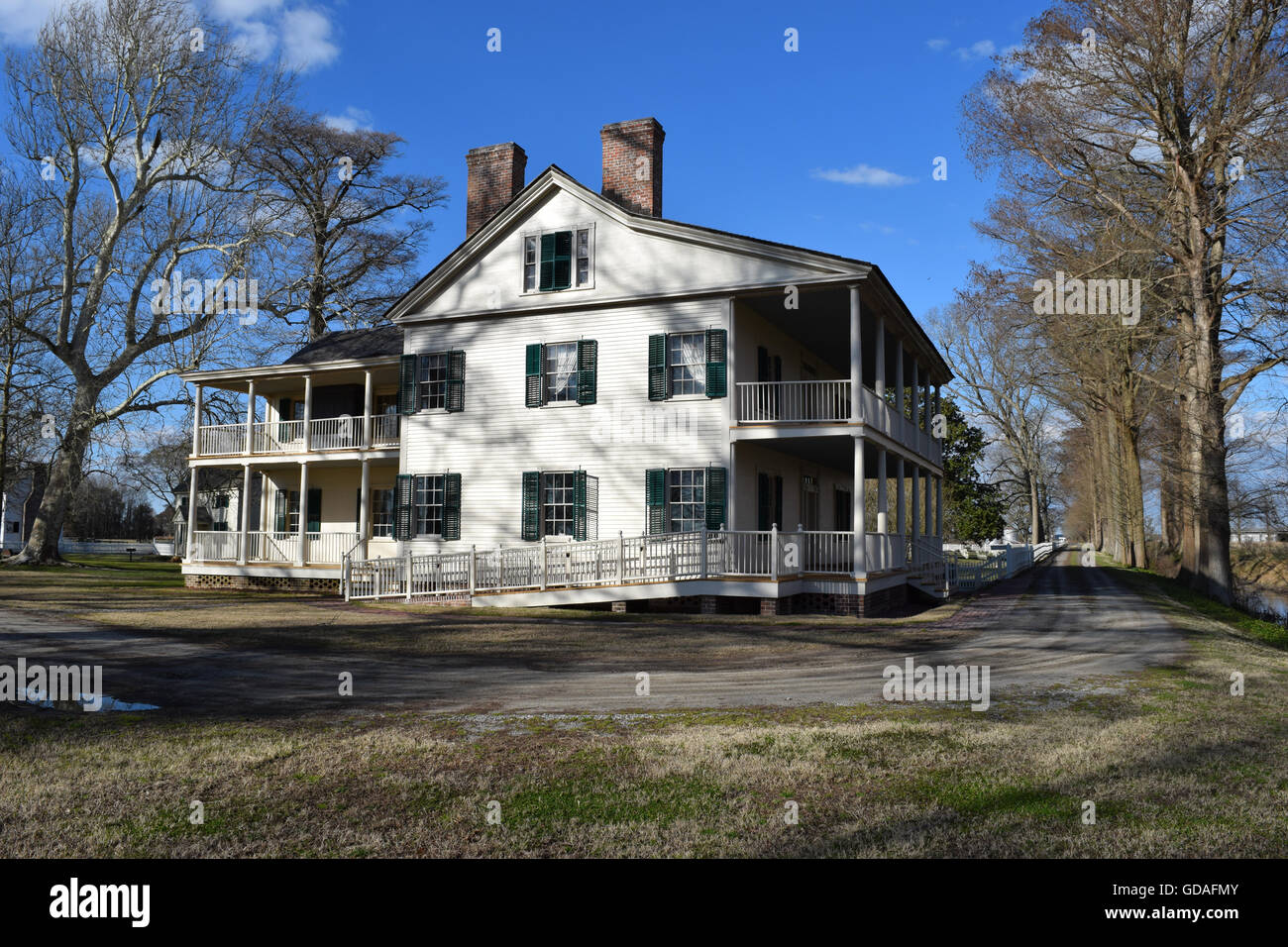 The Owners Home at Somerset Place Plantation located in North Carolina