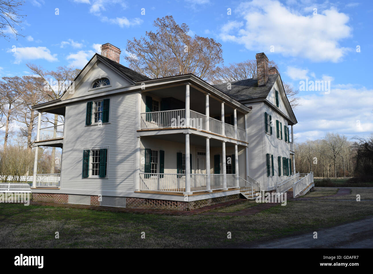 The Owners Home at Somerset Place Plantation located in North Carolina