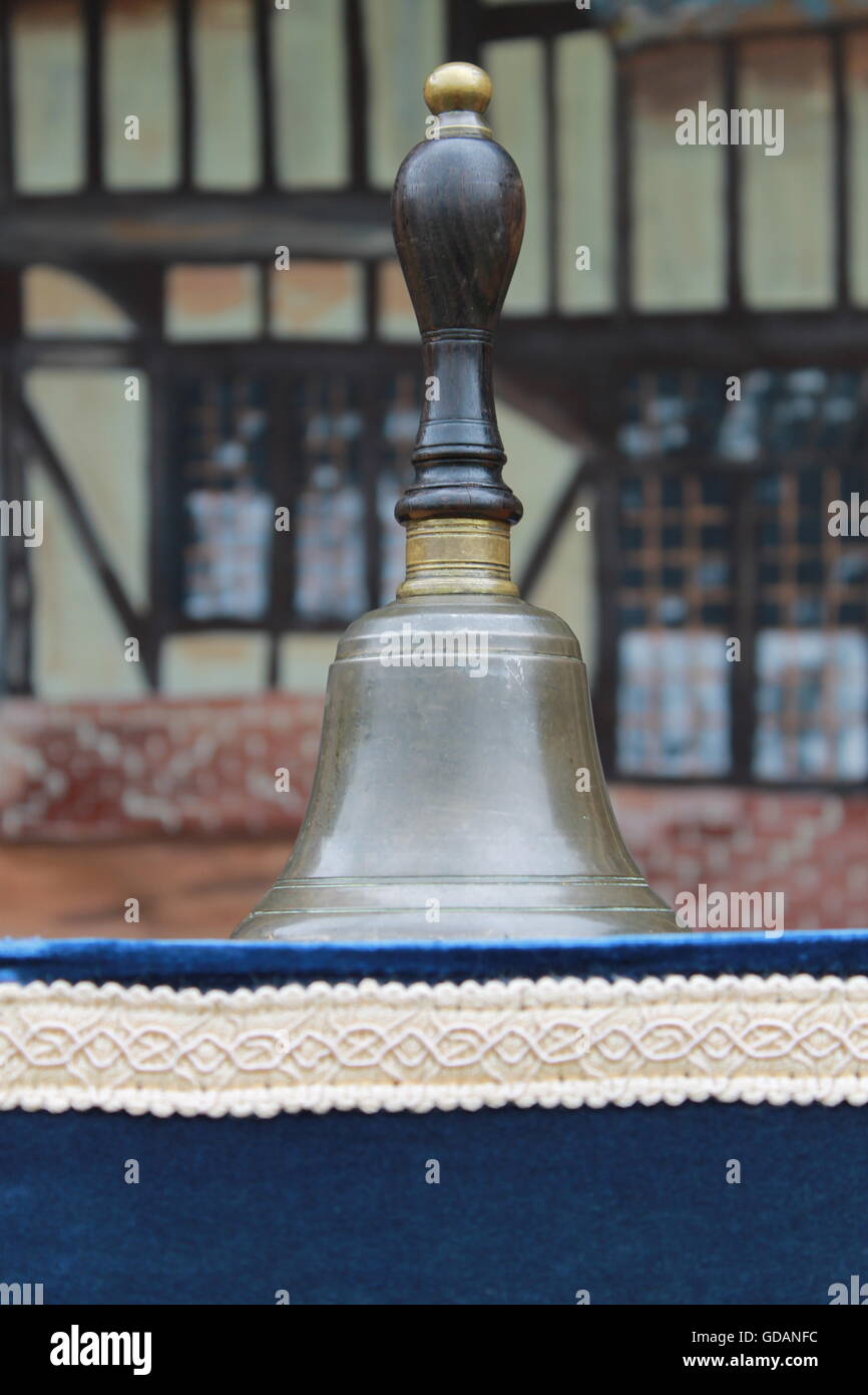 Bell, musical instrument, summer fete, punch and judy