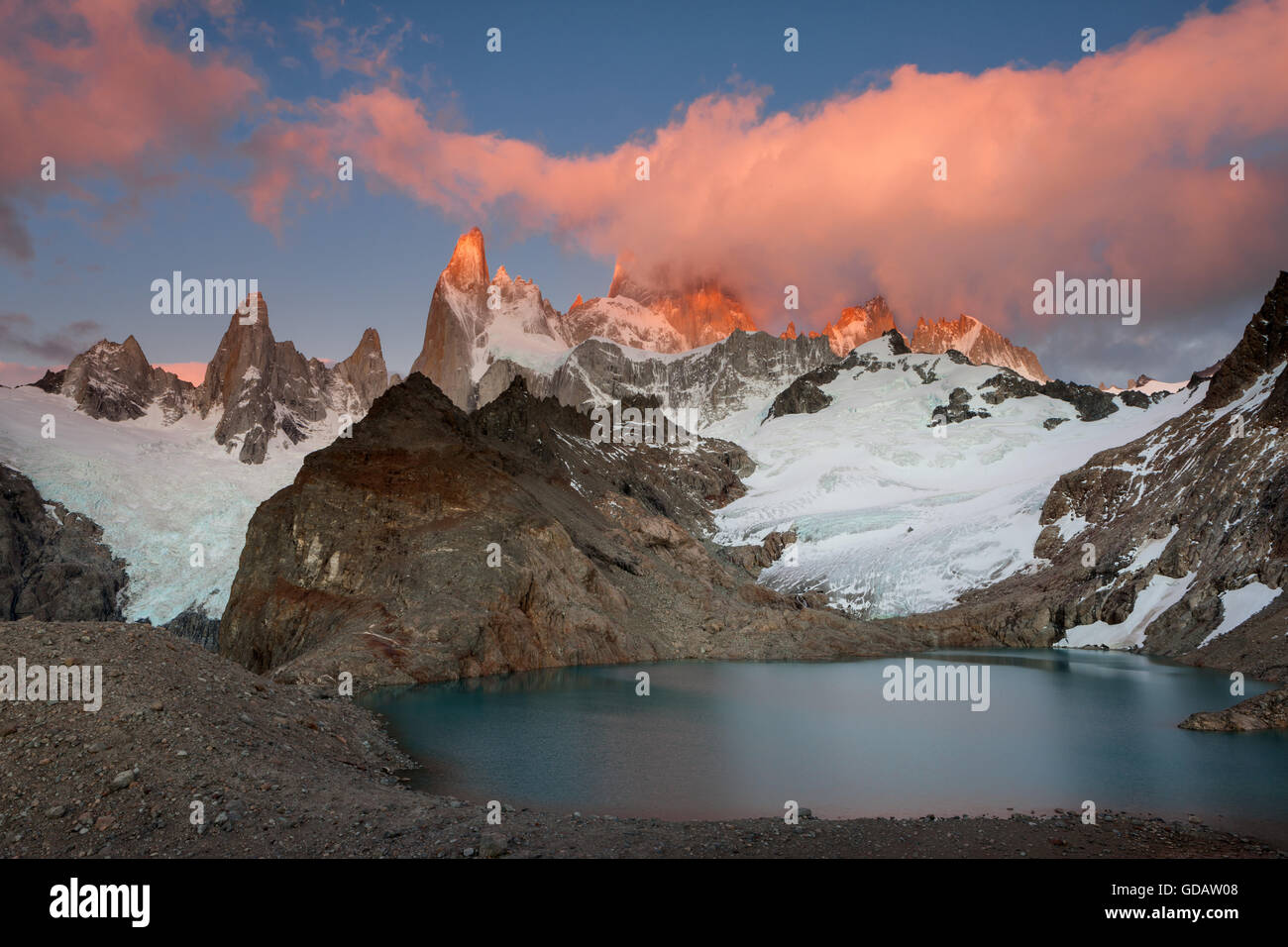 Cerro Fitz Roy,Argentina,Patagonia Stock Photo