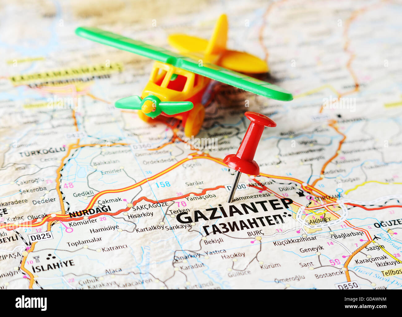 Gaziantep turkey map hires stock photography and images Alamy
