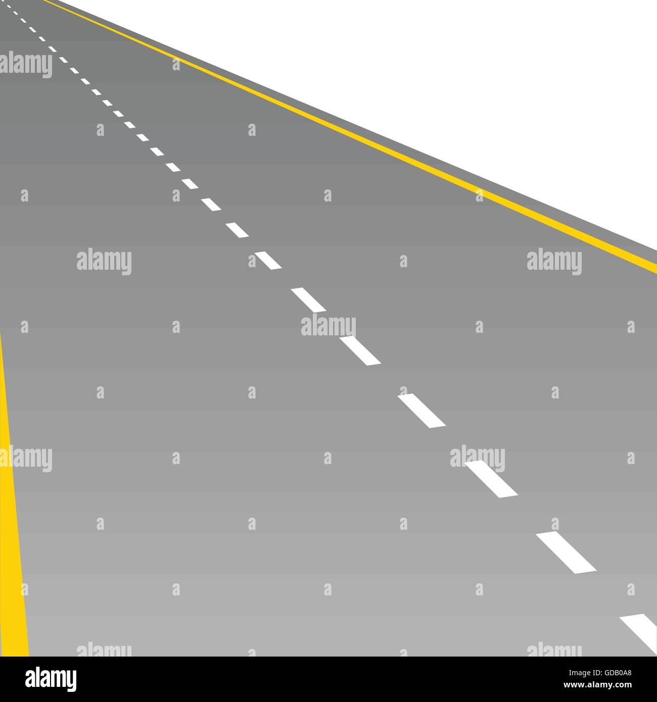 road vector illustration for background art on white Stock Vector Image ...