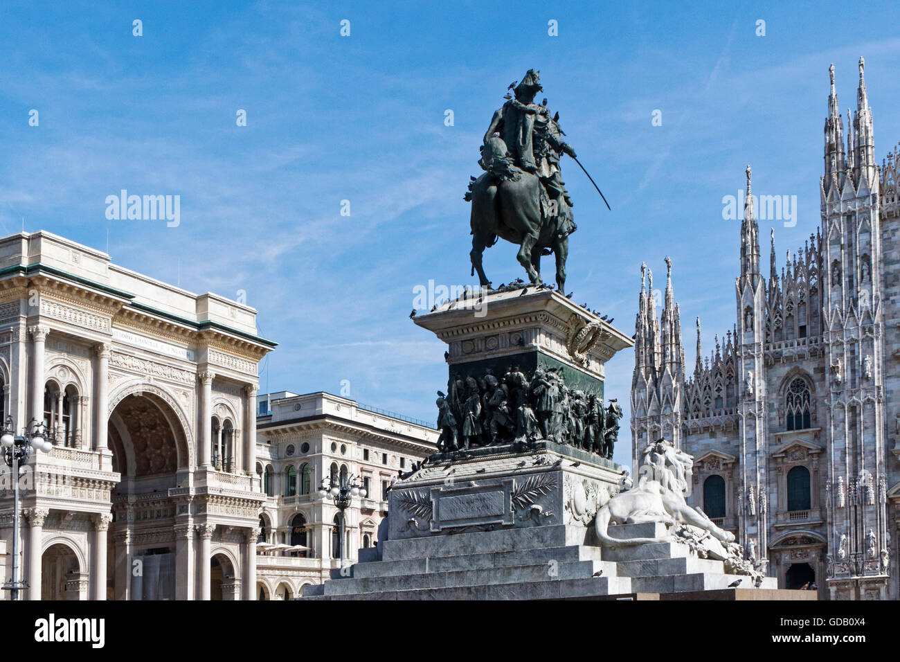 Piazza del Duomo Stock Photo - Alamy