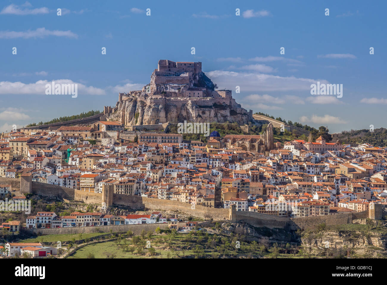 Spain,Valencia region,Castellon province,Morella City Stock Photo
