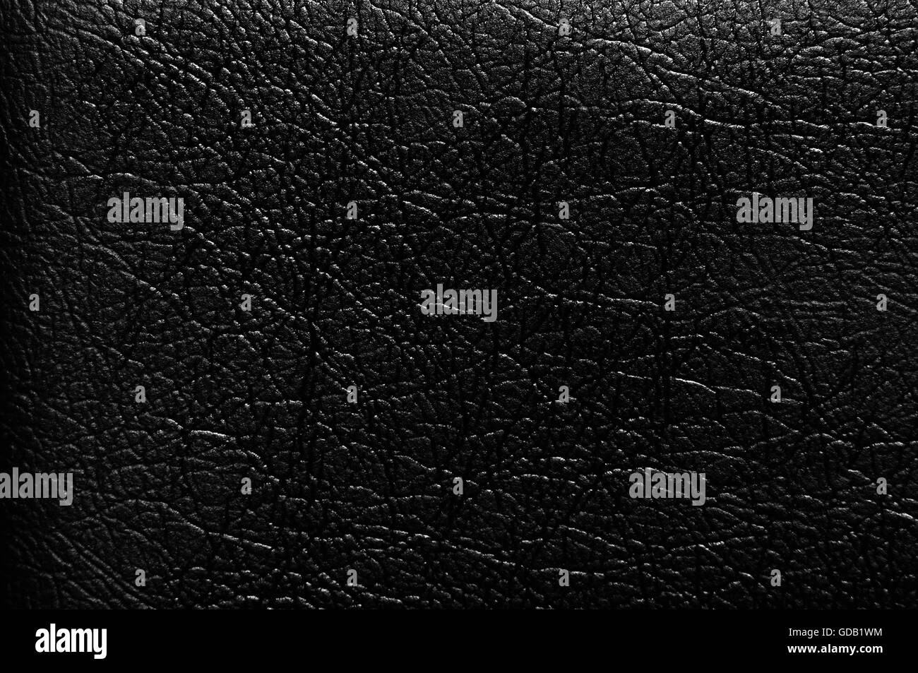Closeup of seamless black leather texture Stock Photo - Alamy