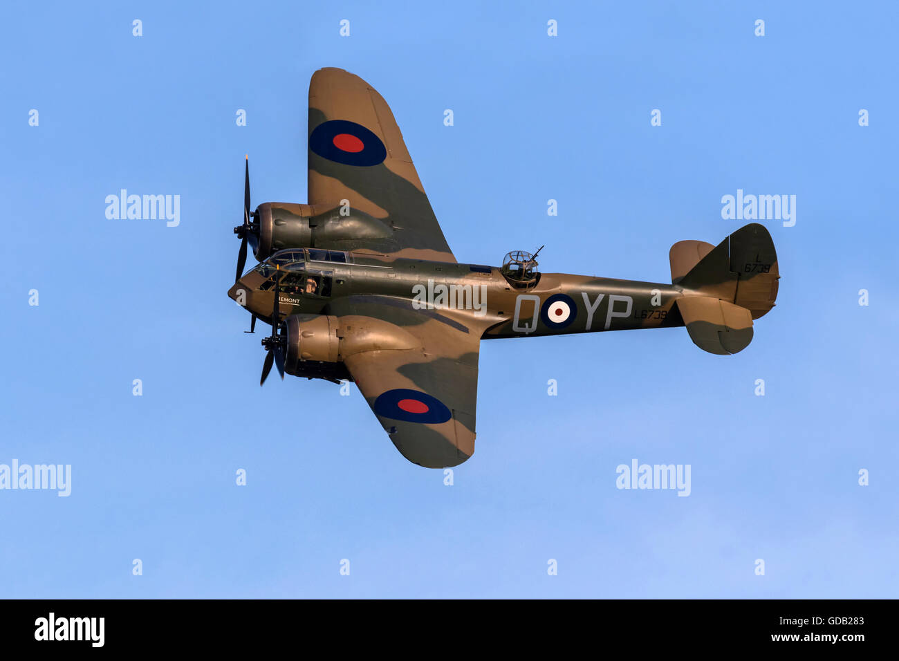 Bristol Blenheim - Light bomber of the RAF Stock Photo - Alamy