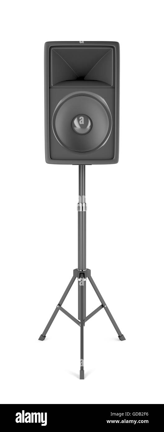 speaker on a stand
