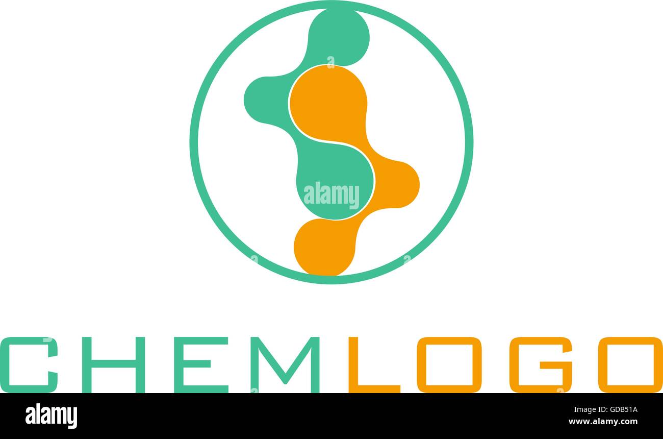 Stem sells logo. Genetic engineering logo. Nanotechnology logo. Medical logo. Pharmaceuticals logo. Drugs logo. Pills logo. Biology logo. Molecular structure model logo. Stock Vector