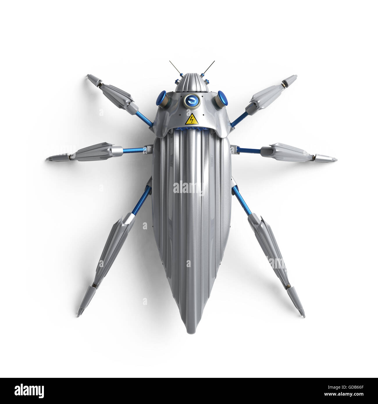 робот сверху