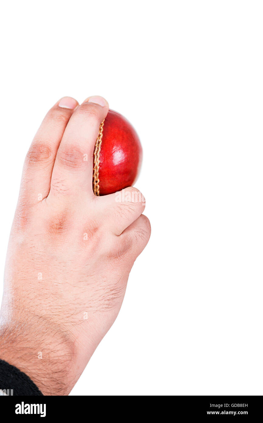 1 Sports man Bowler Holding Ball Bowling Playing Cricket Part Of Close
