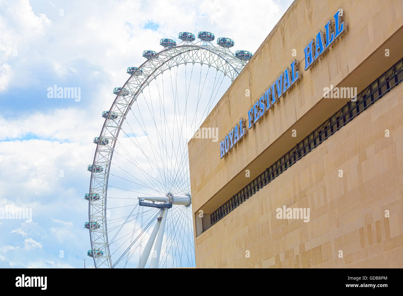 Royal festival hall exterior hi-res stock photography and images - Alamy